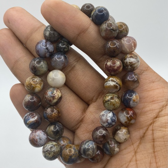 Pietersite Crystal Bracelet 10mm - Picture 2 of 2